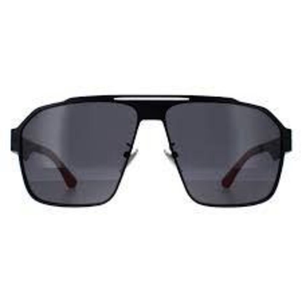 Police SPLL08 Summit 1 Sunglasses Matte Gray Frame Smoke Polarized Lenses NEW